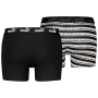 Pánske boxerky Puma Elements Striped Boxers 2P