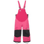 Detské zimné nohavice Helly Hansen K Rider 2 Ins Bib Hot Pink ružová 074 Hot Pink