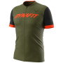 Pánsky cyklistický dres Dynafit Ride Light S/S Fz Tee M zelená Winter Moss