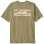 Pánske tričko Patagonia Men's Boardshort Logo Pocket Responsibili-Tee
