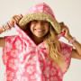 Detské pončo Regatta Kids Towel Robe PinkHazPetal