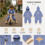 Detský overal DucKsday Polar Fleece Twin/Blue