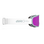 Lyžiarske okuliare Giro Roam White/Silver Stacked-Amber Pink/Yellow (2skla)