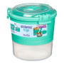 Box na potraviny Sistema Round Lunch Stack TO GO 965ml
