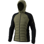 Pánska hybridná bunda Dynafit Radical Ins Hybrid Jkt M zelená/čierna 5A41 - military green/0910