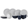 Sada riadov Gimex Solid Line Blue/White 16 pcs modrá