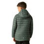 Detská zimná bunda Regatta Junior Hooded Marizion Dark Forrest Green