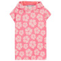 Detské pončo Regatta Kids Towel Robe PinkHazPetal ružová PinkHazPetal