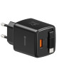 Adaptér Swissten SlideCharge Gan 30W, 1X USB-A 18W
