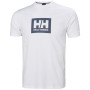 Pánske tričko Helly Hansen Hh Box T biela/modrá White