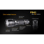 Set LED svietidlo Fenix FD41 + 2600 mAh Aku s USB