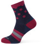 Ponožky Warg Happy Merino W Stripes and Dots