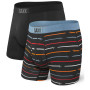 Boxerky Saxx Ultra Boxer Brief Fly 2Pk mix1 Black/Paintroller