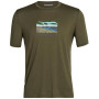 Pánske tričko Icebreaker Men Tech Lite II SS Tee Trailhead