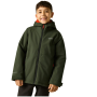 Detská zimná bunda Regatta Hillain Warm Lined Dark Khaki