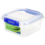 Box na potraviny Sistema Square Klip It Plus 1,15L
