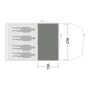 Koberec ku stanu Outwell Cozy Carpet Rockwell 4