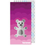 Rychleschnoucí osuška Towee Bear 70x140 cm