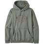 Mikina Patagonia Forge Mark Uprisal Hoody svetlo zelená