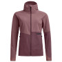 Dámska softshellová bunda Ortovox Venet Softshell Hooded Jacket ružovo-fial. Dusk Rose
