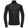 Pánska bunda Devold Explorer Merino Jkt Man čierna BLACK