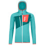 Dámska minika Ortovox Fleece Grid Hoody W Blush