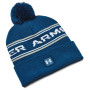 Pánska zimná čiapka Under Armour Halftime Pom Beanie modrá
