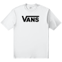Pánske tričko Vans Classic Drop V SS Crew Tee-B biela White/Black