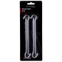 Sada kolíkov Trimm kolík SOLID-PEG - D18 - sada 4 ks strieborná silver