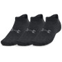 Sada ponožiek Under Armour Essential No Show 3pk čierna Black / Black / Pitch Gray