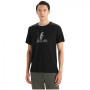 Pánske funkčné tričko Icebreaker Men Tech Lite II SS Tee Polar Paddle
