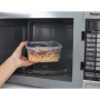 Box na potraviny Sistema Square Klip It Plus 1,15L
