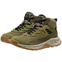 Detské topánky Keen Hightrail Mid Wp Youth Dark Olive