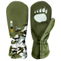 Detské softshellové rukavice WAMU Khaki khaki KHAKI