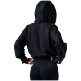 Dámska mikina Nebbia Black zip-up hoodie Power