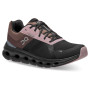 Dámske bežecké topánky On Running Cloudrunner Waterproof Black/Grape hnedá