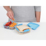 Box na potraviny Sistema Square Lunch Stack TO GO 1,24l
