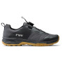 Pánske cyklistické tretry Northwave Crossland Plus sivá / hnedá Dark grey