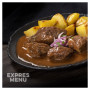 Hotové jedlo Expres menu KM Hovädzí guláš s pečenými zemiakmi