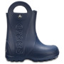 Detské gumáky Crocs Handle It Rain Boot Kids tmavě modrá