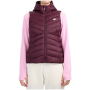 Dámska vesta 4F Vest Jacket F372 vínová Burgundy