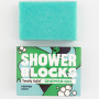 Sprchový gél Shower Blocks Solid Shower Gel - Pepper Mint zelená