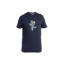 Pánske tričko Icebreaker Men Merino 150 Tech Lite SS Tee Tech Head tmavomodrá Midnight Navy