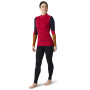 Dámske funkčné tričko Smartwool W Intraknit Merino 200 Colorblock 1/4 Zip