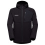 Pánska bunda Mammut Madris Light ML Hooded Jacket Men čierna black