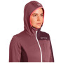 Dámska funkčná mikina Ortovox Fleece Light Grid Hooded Jkt W
