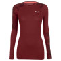 Dámske tričko Salewa Cristallo Warm Amr W L/S Tee.