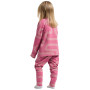 Detská funkčná bielizeň Didriksons Jadis Kids Pr Set 5 Path Heather Pink
