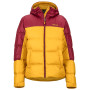 Dámska bunda Marmot Guides Down Hoody 2022 žltá YellowGold/Claret