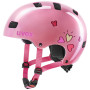 Detská cyklistická helma Uvex Kid 3 ružová PinkHeart
